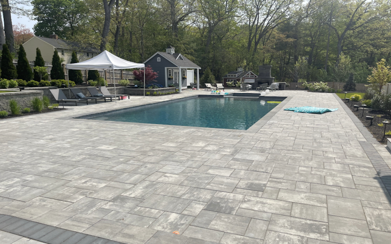 Pool Deck Hardscaping Service